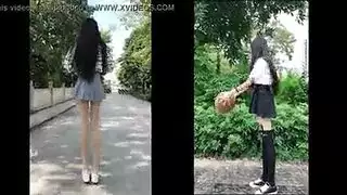 سامية آسيا فاتنة بروكلين تشيس مارس الجنس في حزب مقلاع