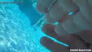 تشجيع القص تحت الماء